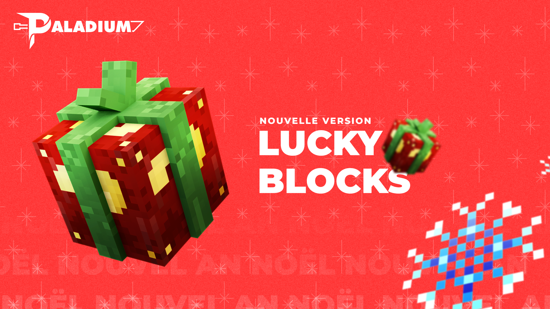 Lucky Blocks de Noël : attention glaçant
